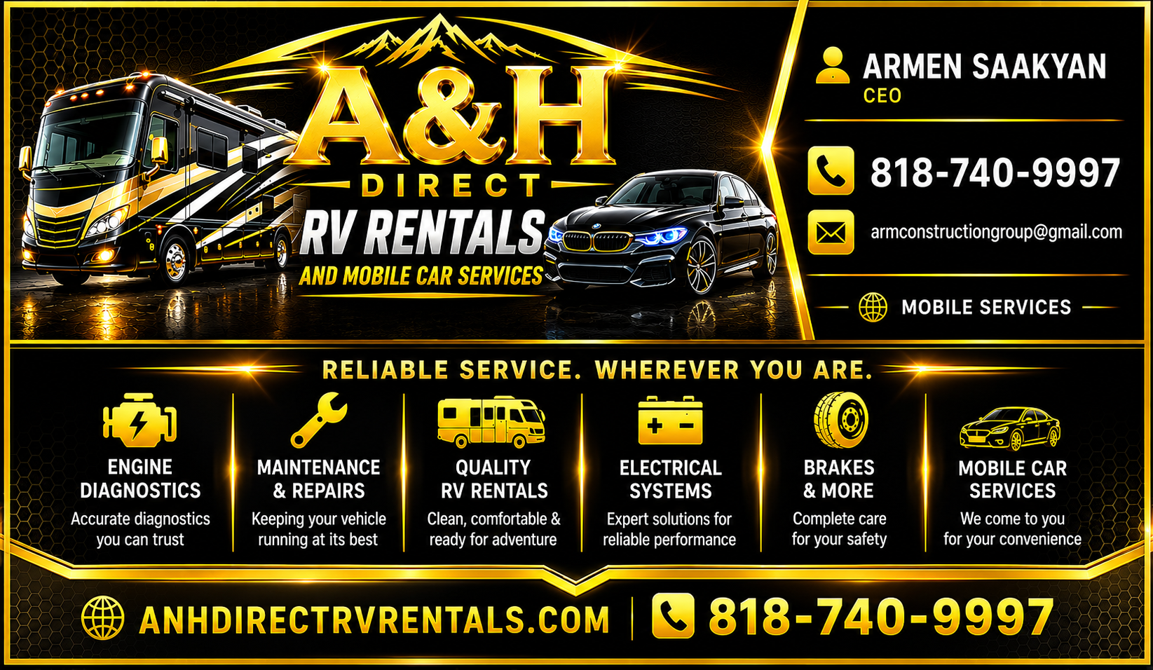 A&H DIRECT RV RENTALS